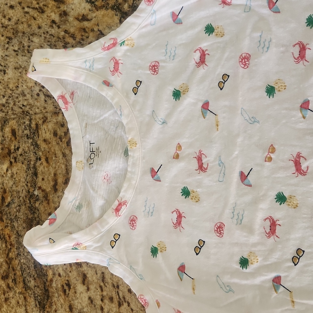 LOFT outlet summer tank Med graphic